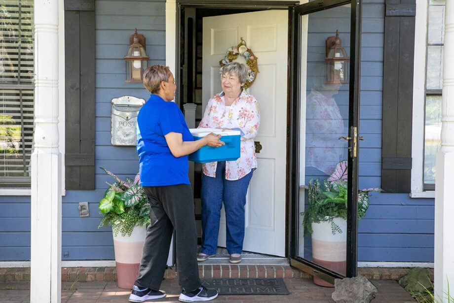 CareLink’s Meals on Wheels team helps older loved ones retain independence while providing friendship and comfort.