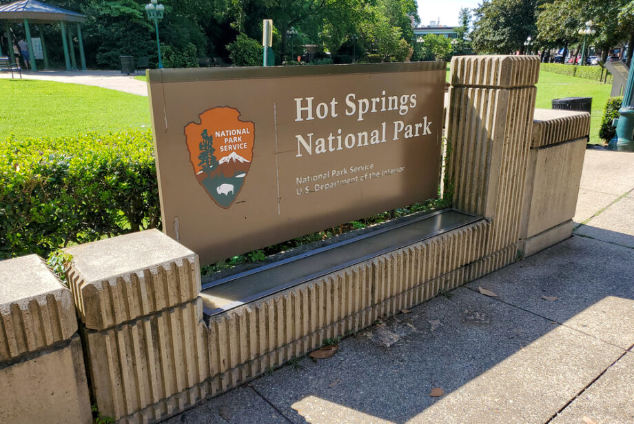 Hot Springs National Park in Hot Springs, Arkansas