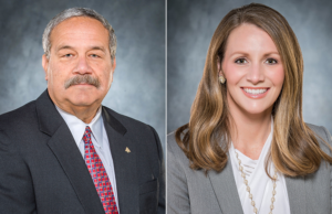 Jerry Vest, left, and Jaclyn Henderson