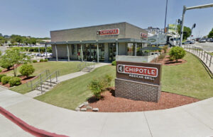 Chipotle Mexican Grill at 100 S. University Ave. in midtown Little Rock.
