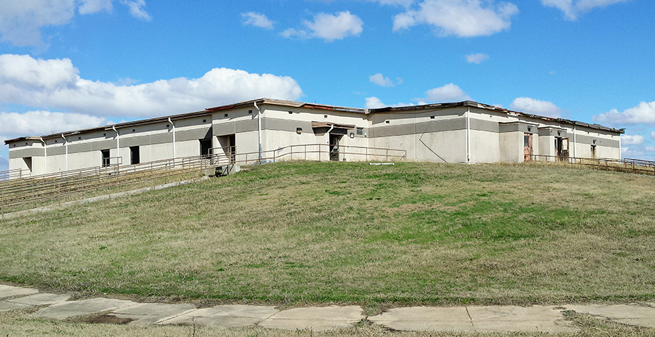 The former Strategic Air Command alert center at Eaker Air Force Base in Blytheville