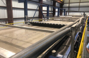The new belt filter at U.S. Vanadium's facility in Hot Springs.&nbsp;The belt filter allows for the efficient processing of feedstock solids of soluble vanadium, which helps to increase vanadium recovery and boosts production of high-value vanadium products.