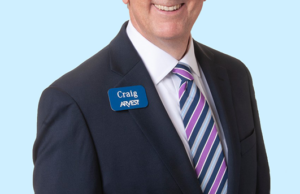 Craig Shy, president of the Fayetteville market for Arvest Bank