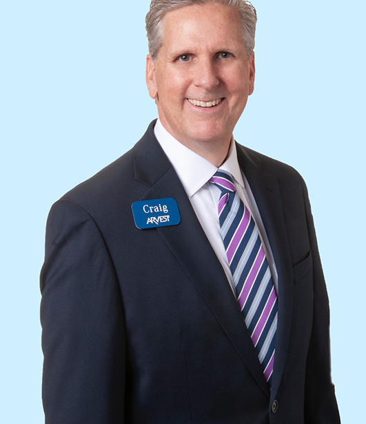 Craig Shy, president of the Fayetteville market for Arvest Bank