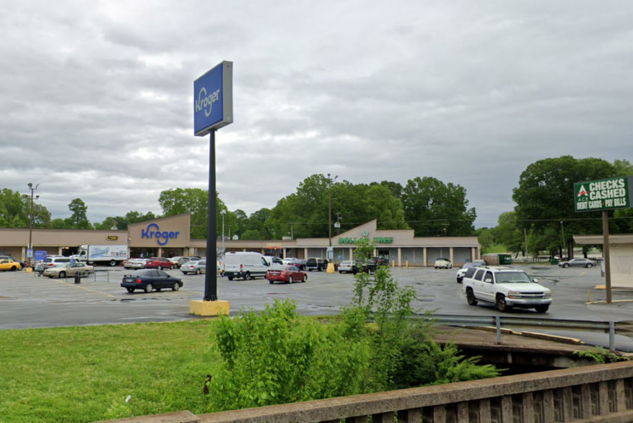 A Google Street View image of the retail center at 1100 E. Roosevelt Rd.