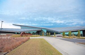 The unfinished 53,000-SF museum in Fort Smith.