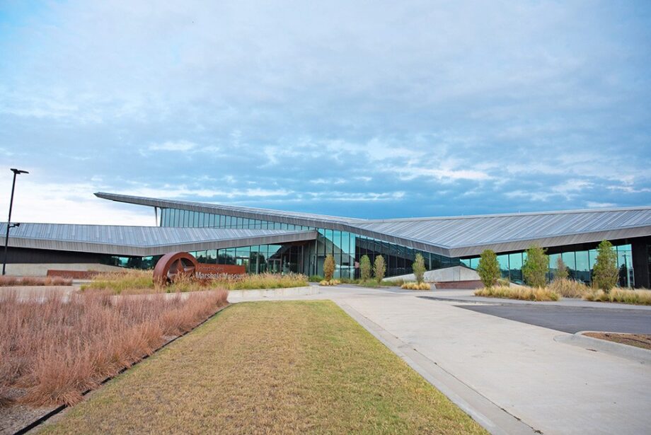 The unfinished 53,000-SF museum in Fort Smith.
