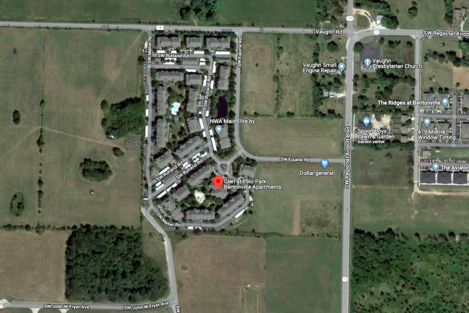 The Glen at Polo Park Apartments in Bentonville.