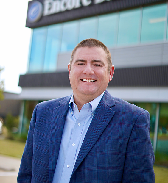 Gary Edwards, chief audit officer at Encore Bank