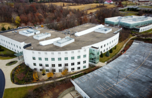 Lane Bryant's headquarters in New Albany, Ohio. Tempus Realty Partners of Little Rock acquired the building for $42 million.