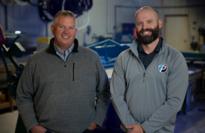 Lyerla Heating & Air President Kevin Brady, left, and Paschal Air Plumbing & Electric Co. owner and CEO Charley Boyce