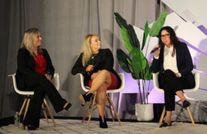 Courtney Turner, Tina Gabbard and Dr. Teressa Brown