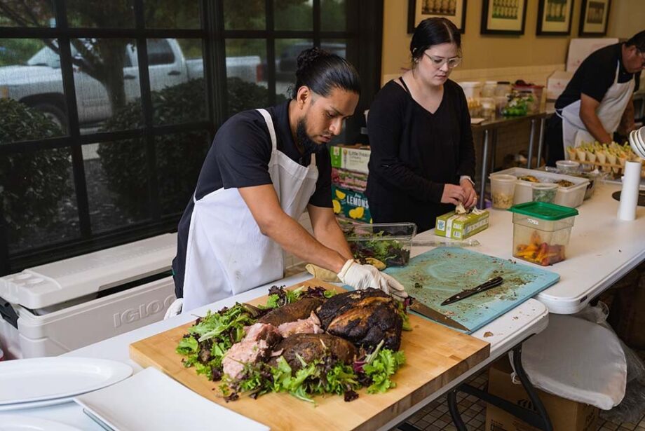 Farmers markets and other local producers can provide fresh, nutritious options as well as a taste of local flavor for event guests.