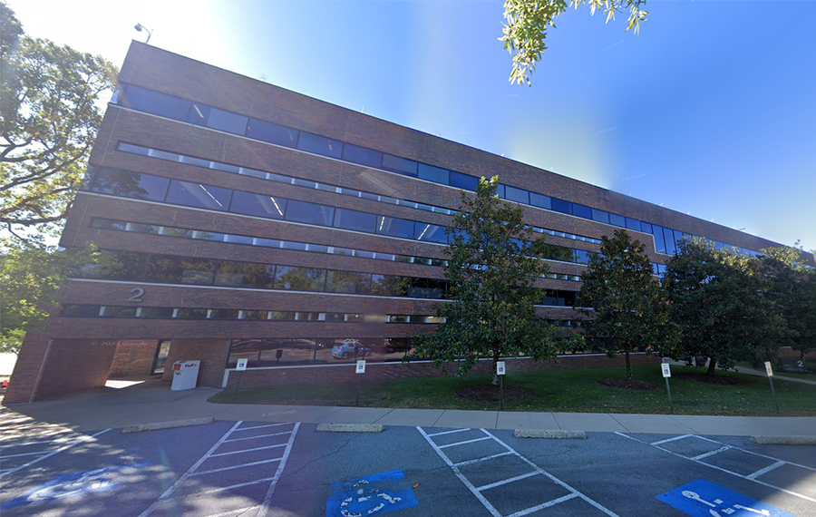 A Google Street View image of one of three office buildings that First Security Bancorp purchased from FIS at a corporate office park in Little Rock