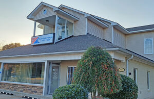 The former HomeBank branch at 8800 Stagecoach Road in Little Rock.