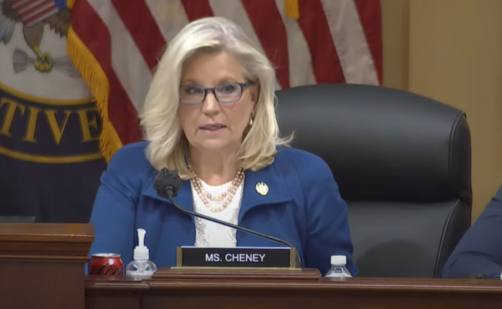 U.S. Rep. Liz Cheney speaks during a Jan. 6 Committee hearing on Oct. 13, 2022 in Washington, D.C.