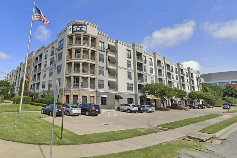 The 260-unit Metropolitan at 75 Riverfront Drive in North Little Rock.