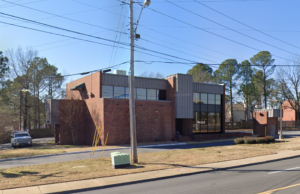 A former Regions Bank branch at 8023 Cantrell Rd. in Little Rock. Rogers-based 7 Brew Coffee plans to open a new location at the site.
