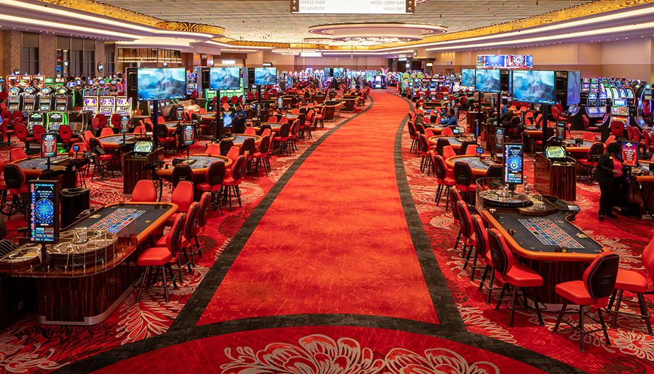 The new gaming floor at Southland Casino Hotel in West Memphis