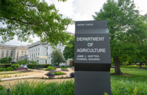 The U.S. Department of Agriculture building in Washington, D.C.