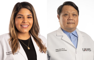 (From left) Martha Estrada and Wen Chien Hsi