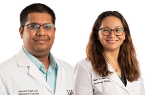 (From left) Mausam Patel and Maria Ruiz