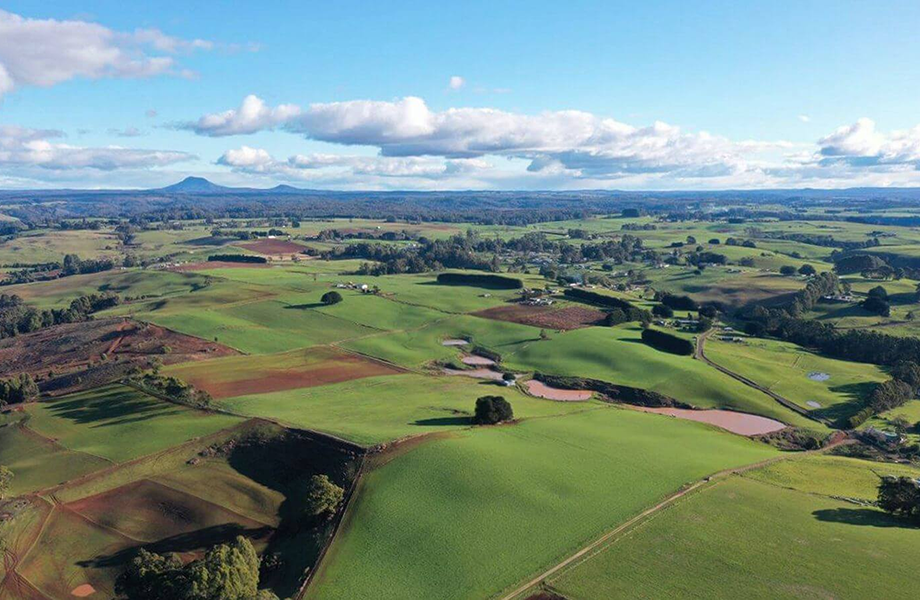 AcreTrader launched a $3,896,640-$4,329,600 offering for its first Tasmanian investment: Natone Creek Farm, 422 acres that has produced wheat, broccoli and carrots.