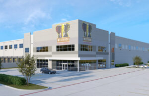 A rendering of the 530,000-SF Westrock Coffee Co. distribution center planned for Conway. The 72-dock building is expected to be complete later this year.