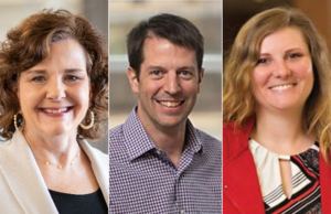 From left: Jane Marie Woodruff, Tony McKay and Heather Terry