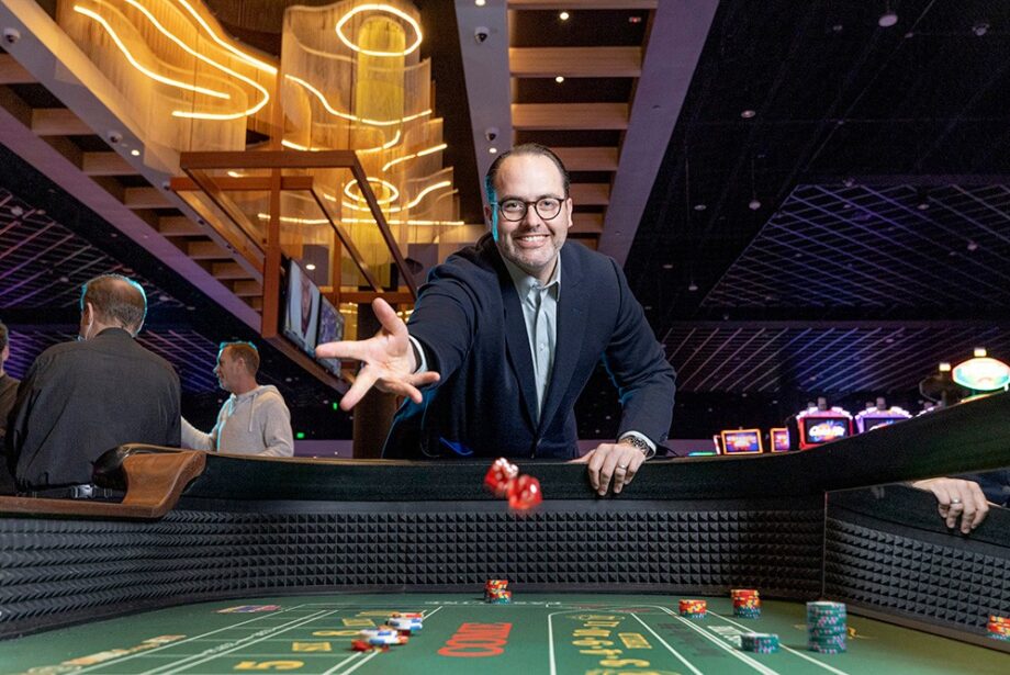 Carlton Saffa, chief market officer at Saracen Casino Resort in Pine Bluff.