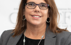 Vickie Judy, CFO of America's Car-Mart, at the 2021 Arkansas Business CFO of the Year Awards