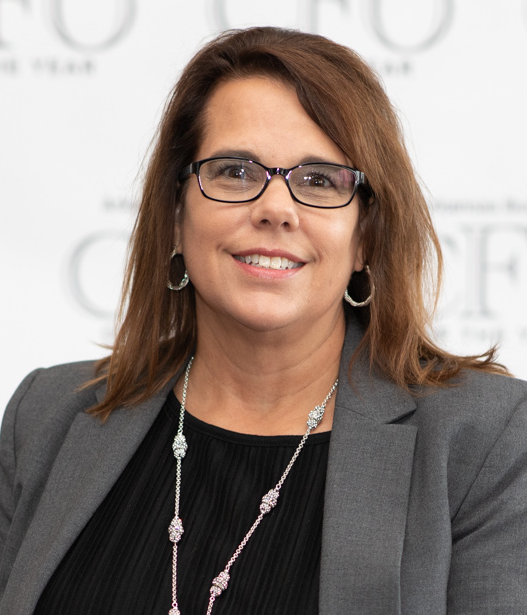 Vickie Judy, CFO of America's Car-Mart, at the 2021 Arkansas Business CFO of the Year Awards