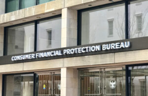 The Consumer Financial Protection Bureau building in Washington, D.C. (Shutterstock)
