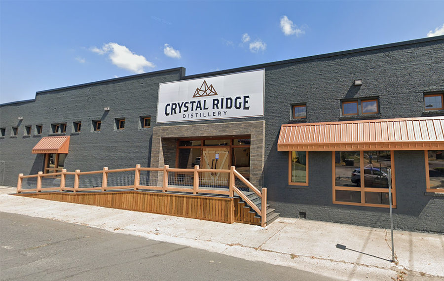 A Google Street View image of Crystal Ridge Distillery in Hot Springs