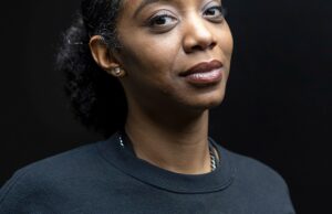 Danielle Buntyon, principal owner of Mink & Kimball, a medical cannabis processor in Marion.