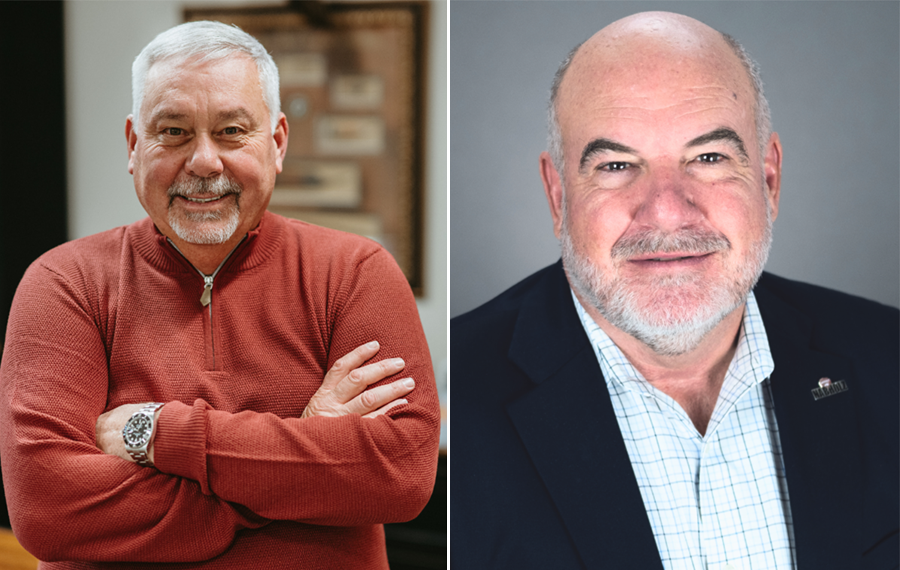 Gary Head, left, and Greg Williams