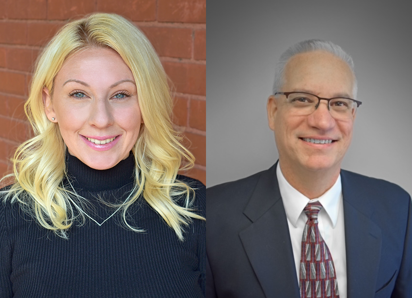 (From left) Anna Hoover and Paul Drury