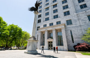 The Atlanta Federal Reserve building in Atlanta, Georgia