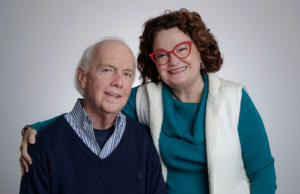 Nancy Hamlin, right, and her husband John Altoff