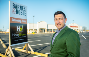 Joshua Brown of Haag Brown has been involved in millions of dollars’ worth of retail projects on all sides of the Caraway-Highland intersection, including the coming home of Barnes & Noble in the former Pier 1 space at 2300 E. Highland Drive.