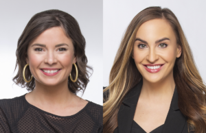 (From left) Dalaney Thomas and Katherine Vasilos