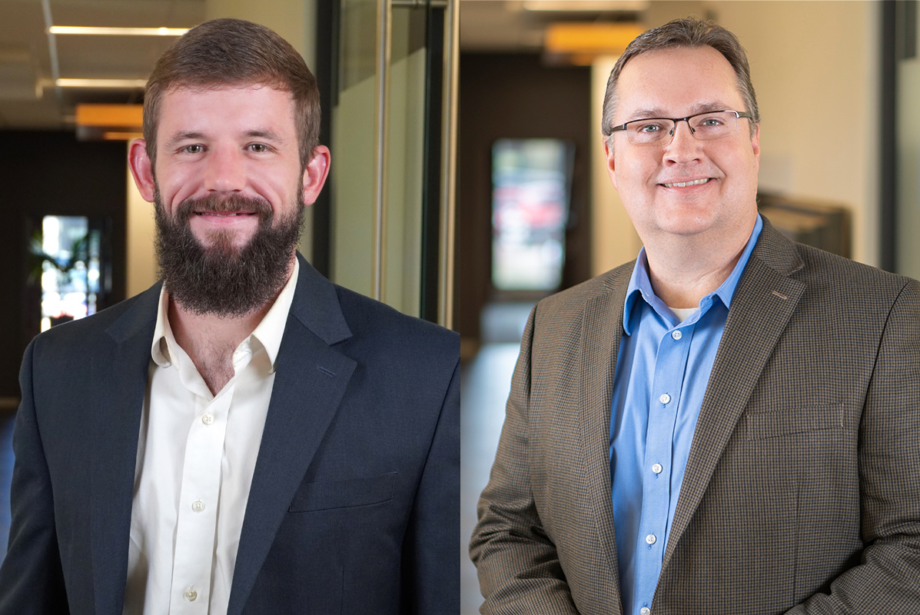 (From left) Cruz Eslick and Jeff Overton