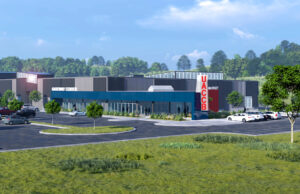 A rendering of the&nbsp;University of Arkansas Community College at Batesville planned Gateway Center, which would provide expanded workforce training programs.
