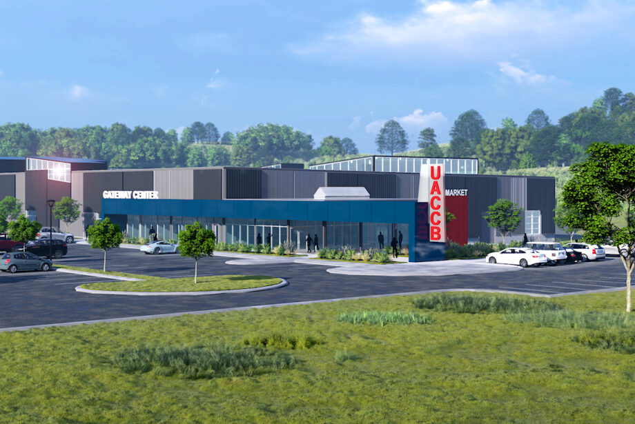 A rendering of the&nbsp;University of Arkansas Community College at Batesville planned Gateway Center, which would provide expanded workforce training programs.