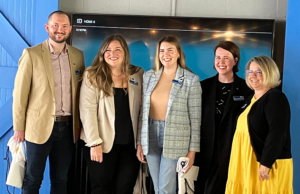From left: Caleb Yarbrough, Lea Whitlock, Mary DeLoney-Logan, Sandra McGrew and Kerri Nettles.