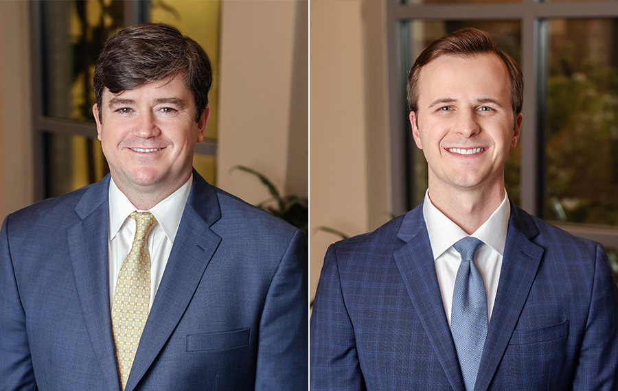 Chris McNulty, left, and Austin Reed