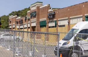 Every business in the Colony West Shopping Center was heavily damaged during the March 31st tornado.