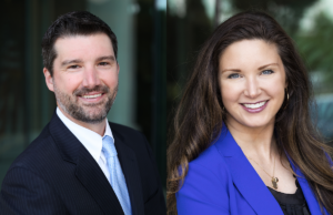 (From left) Dennis Curtis and Kelley Curtis Dunlap