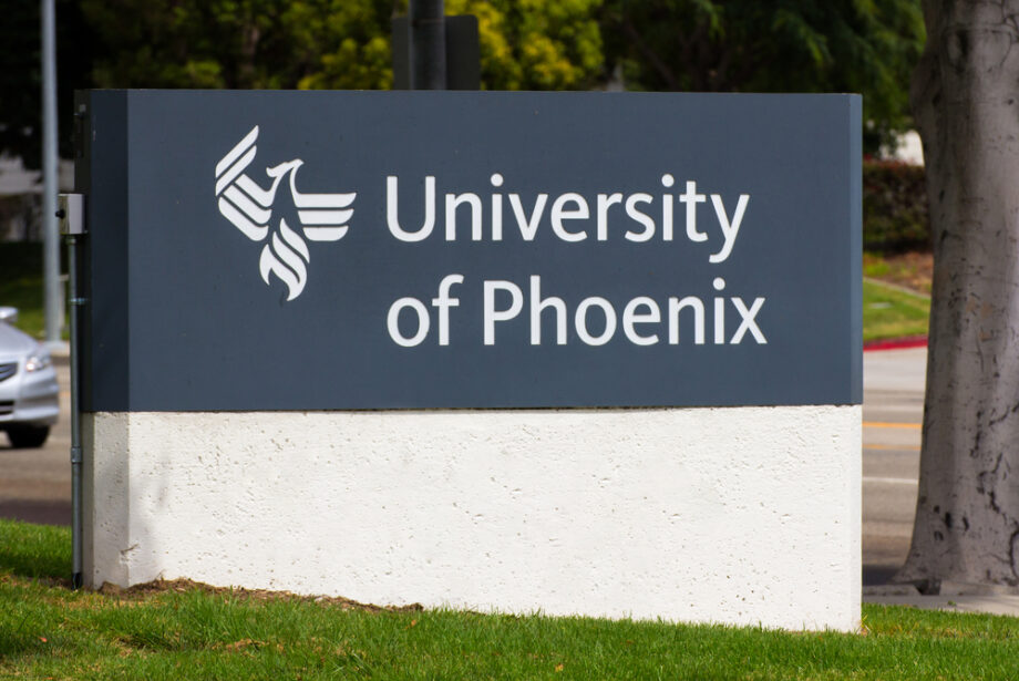 A University of Phoenix office in Carson, California