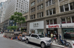 A Google Street View image of 369 Lexington Avenue in New York City, where Crews & Associates of Little Rock has opened a new branch office